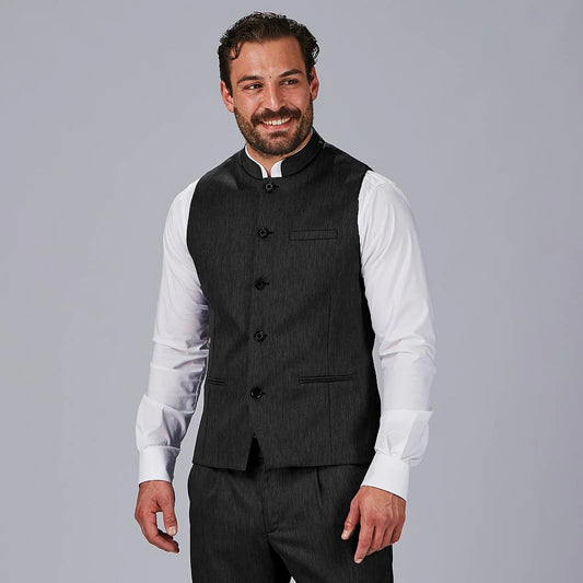 950016-001 - CHALECO HOMBRE CUELLO MAO LUCENA