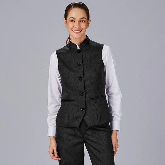 950017-001 - CHALECO MUJER CUELLO MAO CARRASCO