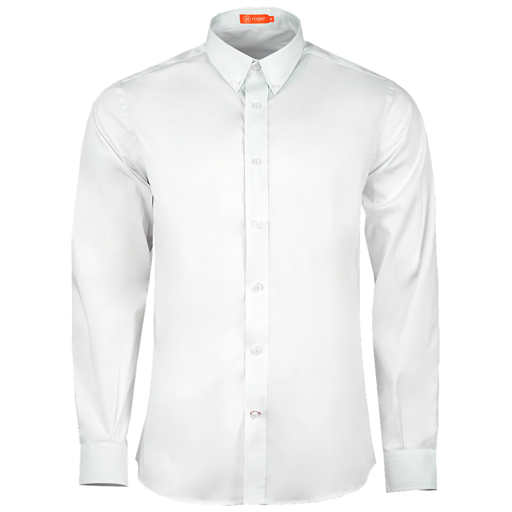 969139-13 - CAMISA HOMBRE CUELLO CAMISERO MANGA LARGA LONDON BLANCO