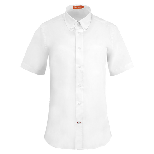 972139-13 - CAMISA HOMBRE CUELLO CAMISERO MANGA CORTA LONDON BLANCO