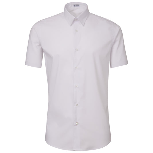 981138-13 - CAMISA HOMBRE CUELLO CAMISERO MANGA CORTA ALAMEDA BLANCO