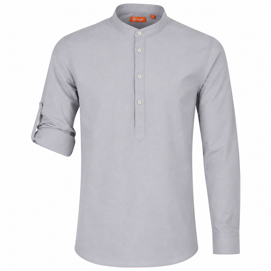 986137-03 - CAMISA POLERA HOMBRE DAYTONA GRIS MEDIO