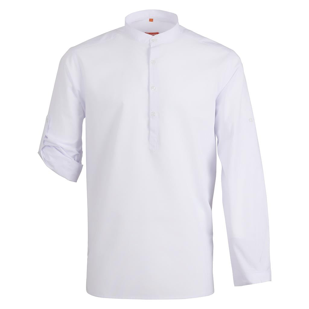 986148-13 - CAMISA POLERA HOMBRE BASSA BLANCO