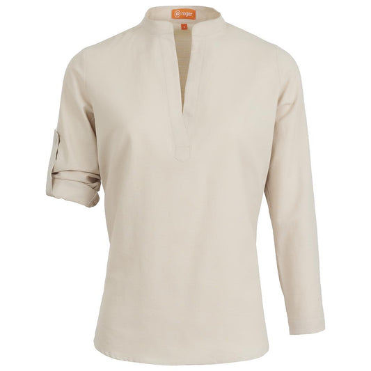 987137-15 - CAMISA POLERA MUJER DAYTONA BEIGE