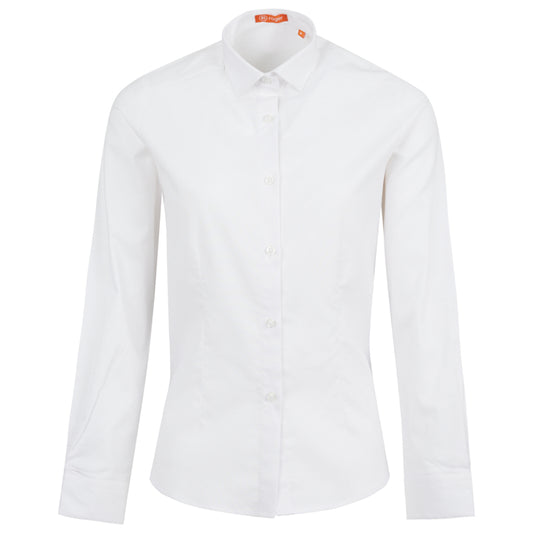 992225-13 - CAMISA MUJER CUELLO CAMISERO MANGA LARGA OXFORD BLANCO