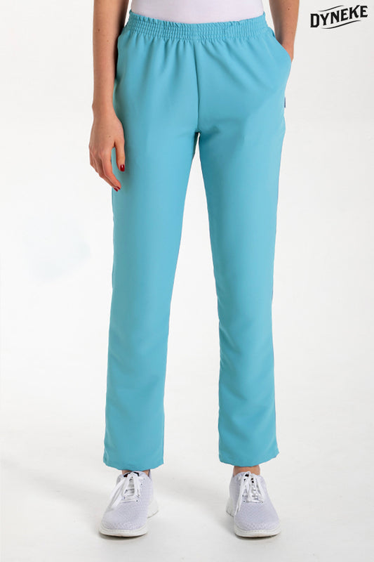 9929483 - Pantalón microfibra azul porcelana con bolsillos