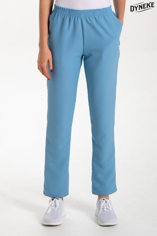 9929490 - Pantalón c/ bolsillos microfibra azul denim