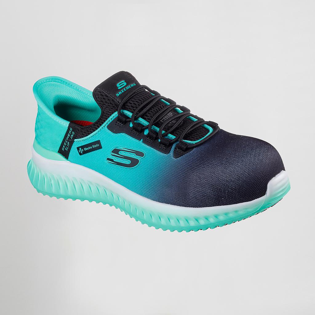 SK108152EC-115 - SLIP-INS WORK: TILIDO - OMBRAY SKECHERS MUJER TURQUESA
