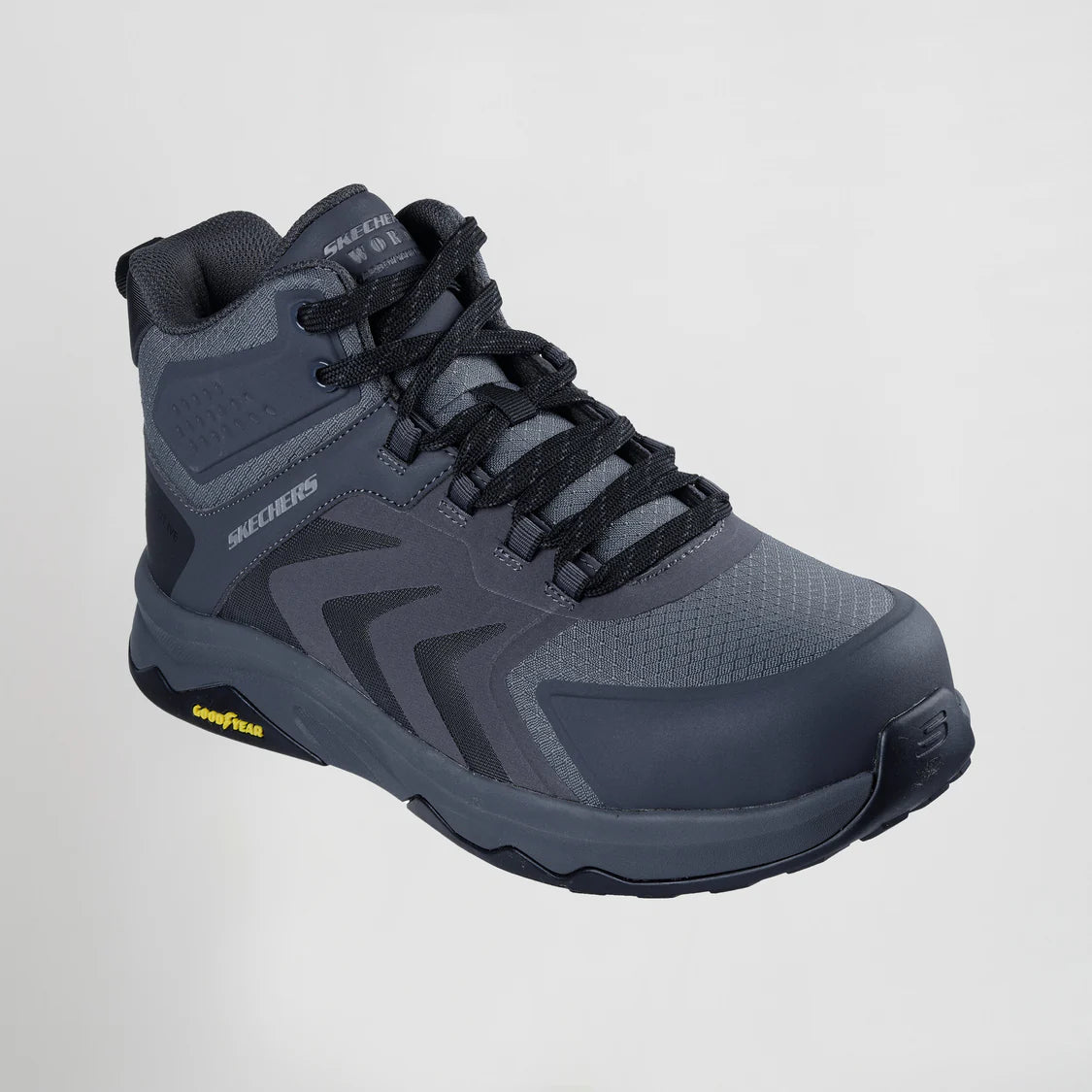 SK200256EC-139 - WORK: SPEED-FLEX TREKKER - NORDOWN SKECHERS HOMBRE GRIS MARENGO