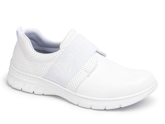 Zapatilla SIENA blanco pala lisa