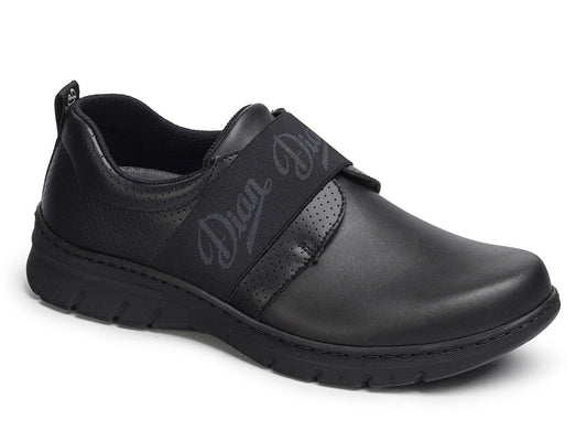 Zapatilla SIENA negro pala lisa
